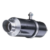 Silencieux carbone universel LEOVINCE GP CORSA - Diamètre 54mm