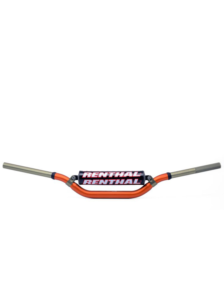 Guidon RENTHAL Twinwall 999 McGrath/KTM SX125-450 Orange