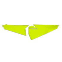 Plaques latérales - Néon Jaune - UFO Husqvarna TC FC 2019-2022
