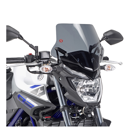 Bulle Givi A2127 Yamaha MT-03 321 2016-2019 - Fumé