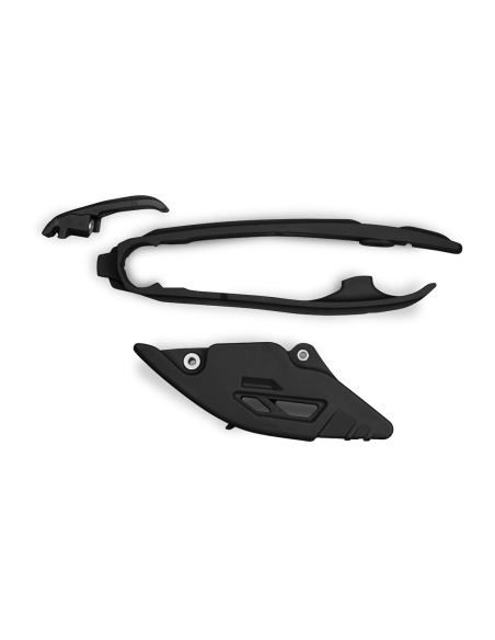 Kit guide chaîne + patin - Noir - UFO Husqvarna TC FC 2023-2026