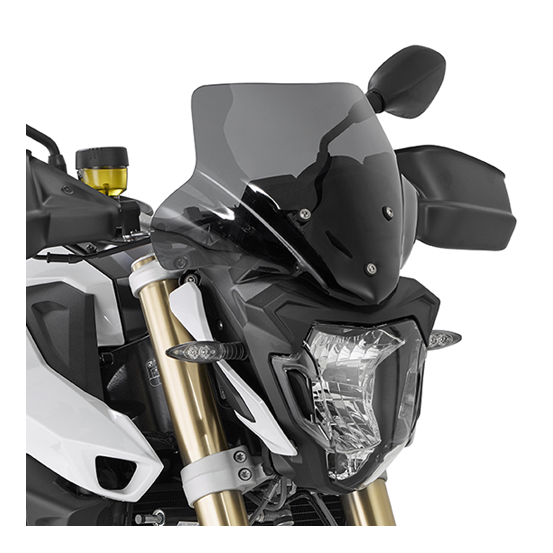 Bulle Givi A5118 BMW F 800 R 2015-2019 - Fumé
