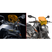 Bulle Givi KTM 790 Duke 2018 - 2020 - Orange fluo
