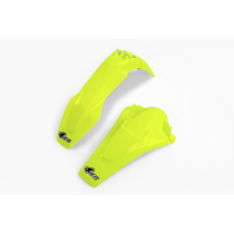 Kit Gardes boues Avant + Arrière - Néon Jaune - UFO Husqvarna TC FC 2016-2018