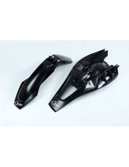 Kit Gardes boues Avant + Arrière - Noir - UFO Husqvarna 85 TC 2018-2024