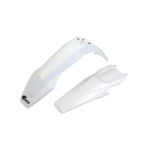 Kit Gardes boues Avant + Arrière - Blanc - UFO Husqvarna TE FE 2020-2022