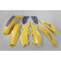 Kit plastiques - Jaune - UFO Husqvarna 125 CR 2006-2008