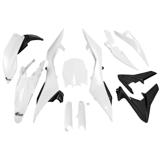 Kit plastiques complet - Blanc - UFO Husqvarna 449 TC 2011-2013