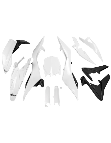 Kit plastiques complet - Blanc - UFO Husqvarna 449 TC 2011-2013