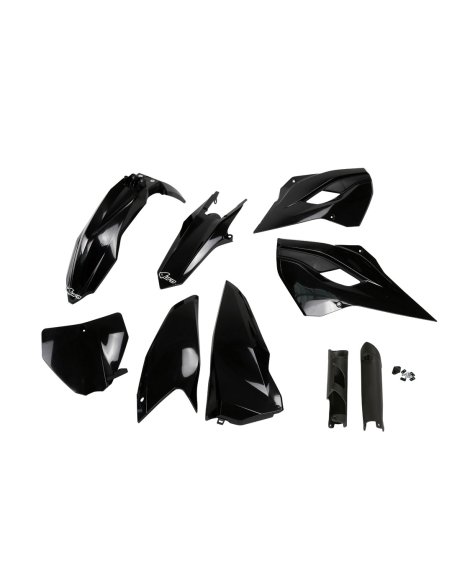 Kit plastiques complet - Noir - UFO Husqvarna TC FC 2014