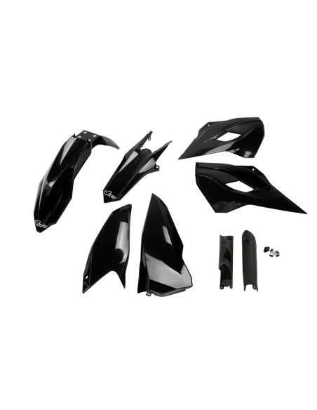 Kit plastiques complet - Noir - UFO Husqvarna TE FE 2014