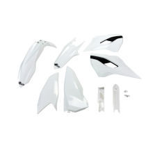 Kit plastiques complet - Blanc - UFO Husqvarna TE FE 2014