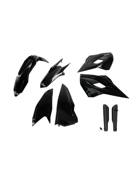 Kit plastiques complet - Noir - UFO Husqvarna TE FE 2015-2016