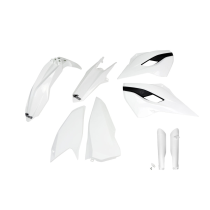 Kit plastiques complet - Blanc - UFO Husqvarna TE FE 2015-2016