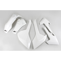 Kit plastiques - Blanc - UFO Husqvarna TE FE 2017-2019