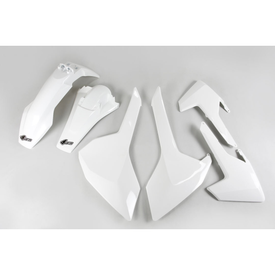 Kit plastiques - Blanc - UFO Husqvarna TE FE 2017-2019