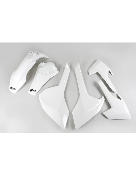 Kit plastiques - Blanc - UFO Husqvarna TE FE 2017-2019