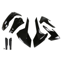 Kit plastiques complet - Noir - UFO Husqvarna TE FE 2017-2019