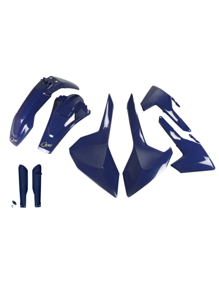 Kit plastiques complet - Bleu - UFO Husqvarna TE FE 2017-2019