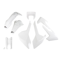 Kit plastiques complet - Blanc - UFO Husqvarna TE FE 2017-2019