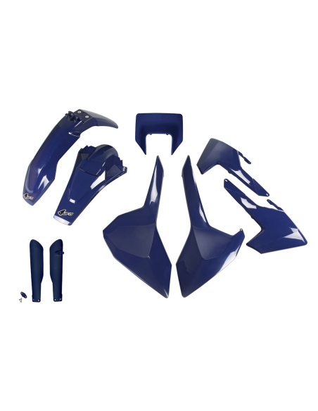 Kit plastiques complet - Bleu - UFO Husqvarna TE FE 2017-2019