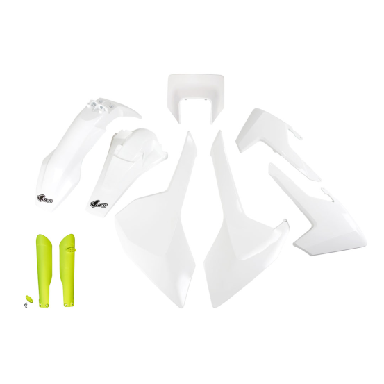 Kit plastiques complet - Origine 2019 - UFO Husqvarna TE FE 2017-2019