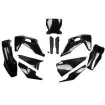 Kit plastiques complet - Noir - UFO Husqvarna TC FC 2019-2022
