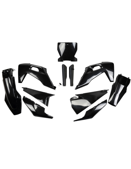 Kit plastiques complet - Noir - UFO Husqvarna TC FC 2019-2022