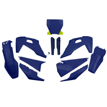 Kit plastiques complet - Bleu - UFO Husqvarna TC FC 2019-2022