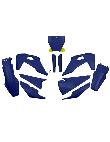 Kit plastiques complet - Bleu - UFO Husqvarna TC FC 2019-2022