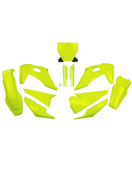 Kit plastiques complet - Néon Jaune - UFO Husqvarna TC FC 2019-2022