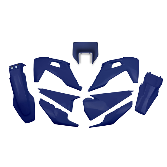 Kit plastiques - Bleu - UFO Husqvarna TE FE 2020-2022