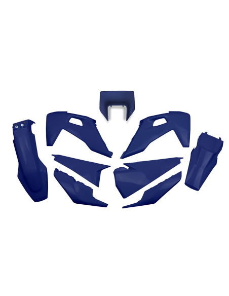 Kit plastiques - Bleu - UFO Husqvarna TE FE 2020-2022
