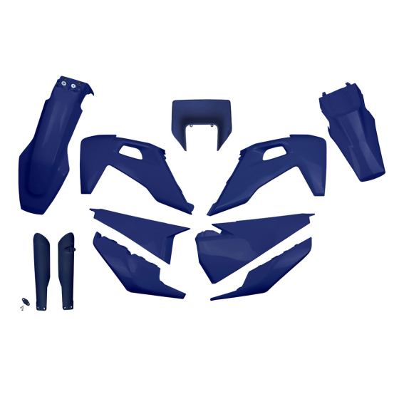 Kit plastiques complet - Bleu - UFO Husqvarna TE FE 2020-2022