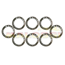Jeu de 8 galets de variateur origine/Multivar MALOSSI 28x19,9mm - 26,0g