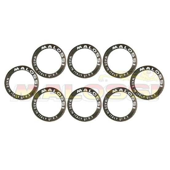 Jeu de 8 galets de variateur origine/Multivar MALOSSI 28x19,9mm - 26,0g