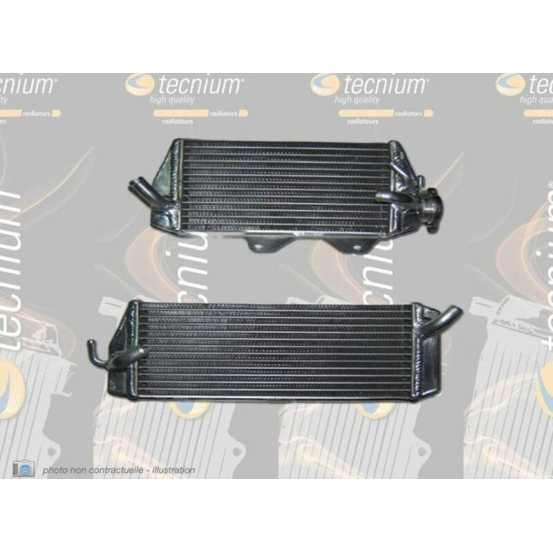 Radiateur Oversize Gauche TECNIUM KTM SX-TC 125-250 2014-2015