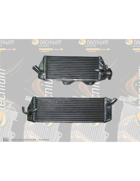 Radiateur Oversize Gauche TECNIUM KTM SX-TC 125-250 2014-2015