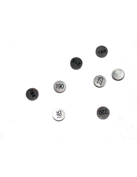 Jeu de 2 pastilles de soupape TOURMAX Ø29x2.65mm