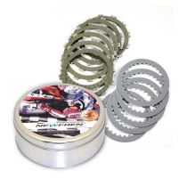 Kit Disques d'embrayage garnis + lisses NEWFREN pour DUCATI 400 à 750cc (métal fritté)