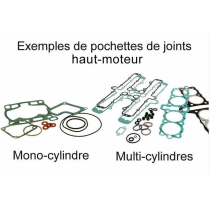 Pochette Joints Haut Moteur Centauro Yamaha 250 YZF pour kit 270cc diamètre 80mm