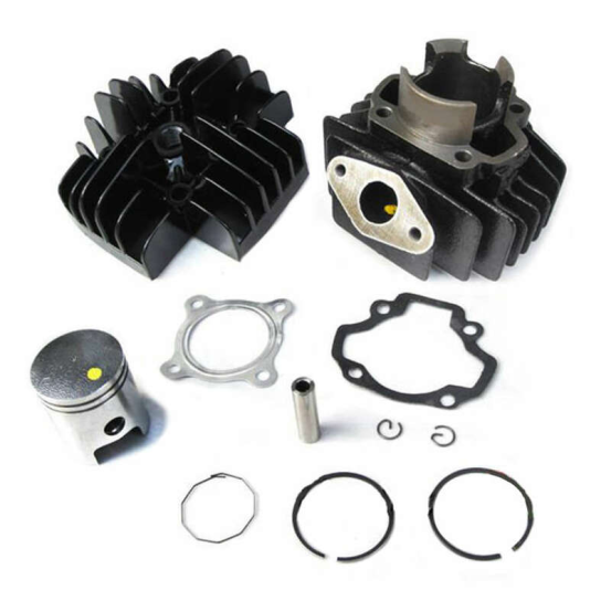 Kit cylindre piston culasse TECNIUM pour YAMAHA PW 80