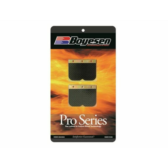 Clapets carbone de rechange pour boite à clapets BOYESEN KTM EXC250 / 300 1998 - 2001