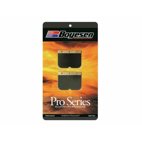 Clapets carbone de rechange pour boite à clapets BOYESEN Honda CR 250 2004