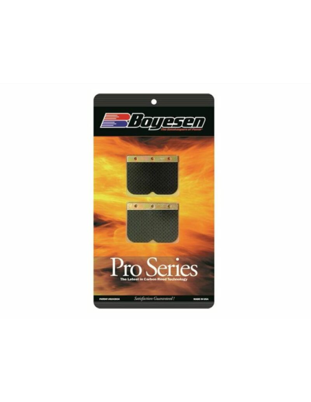 Clapets carbone de rechange pour boite à clapets BOYESEN Honda CR500 1990 - 2001