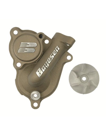 Carter de pompe a eau BOYESEN Magnésium avec hélice Yamaha 250 YZ-F 2019-2026 / 250 WRF 2020-2026