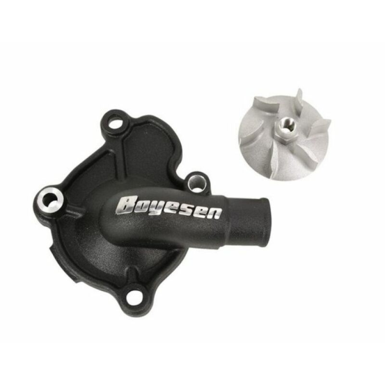Carter de pompe a eau BOYESEN Noir avec hélice Yamaha 450 YZ-F 2014-2022 / 450 WR-F 2016-2023