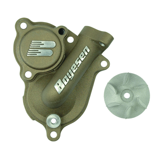 Carter de pompe a eau BOYESEN Magnésium avec hélice KTM 450 SXF / Husqvarna 450 FC 2016 - 2026 / 501 FE 2018-2024
