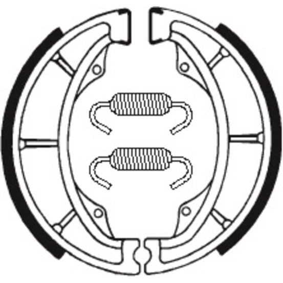 Mâchoires de frein BA 014