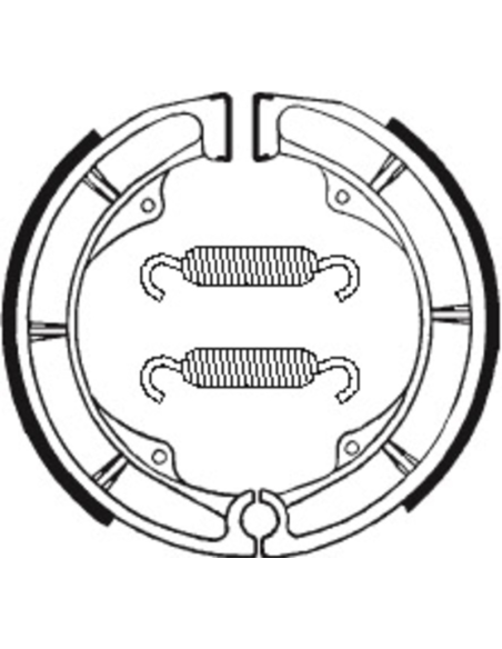Machoires de frein BA 018